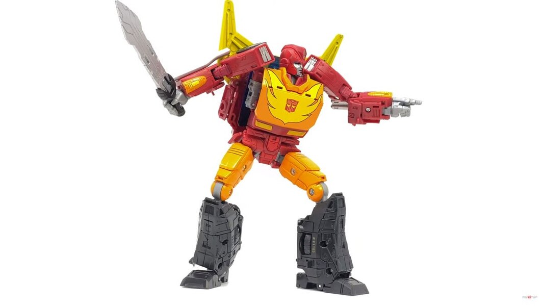 transformers generations war for cybertron kingdom rodimus prime commander action figure